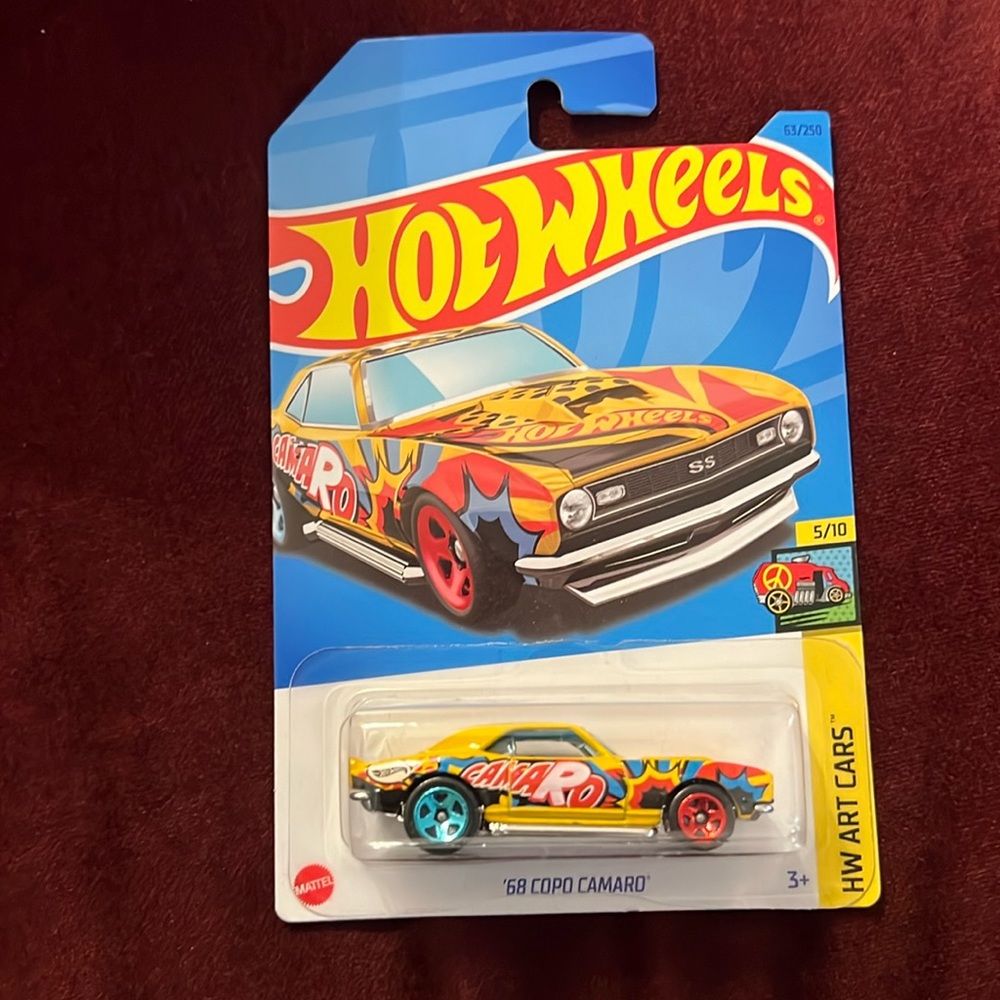 Hot wheels 68 COPO Camaro